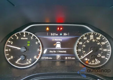 2017 Nissan Maxima 3.5S z USA, uszkodzony, nr VIN 1N4AA6AP1HC403727